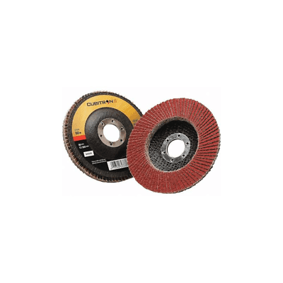 80+ T27 3M™ Cubitron™ II Flap Disc 969F 4-1//2 in x 7//8 in